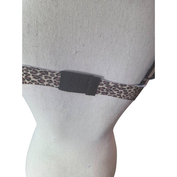 Leopard Print Push-Up Bra 36B*By Just Be*Adj Straps*NWOT*Halloween*Sissy*Cosplay - Picture 10 of 12